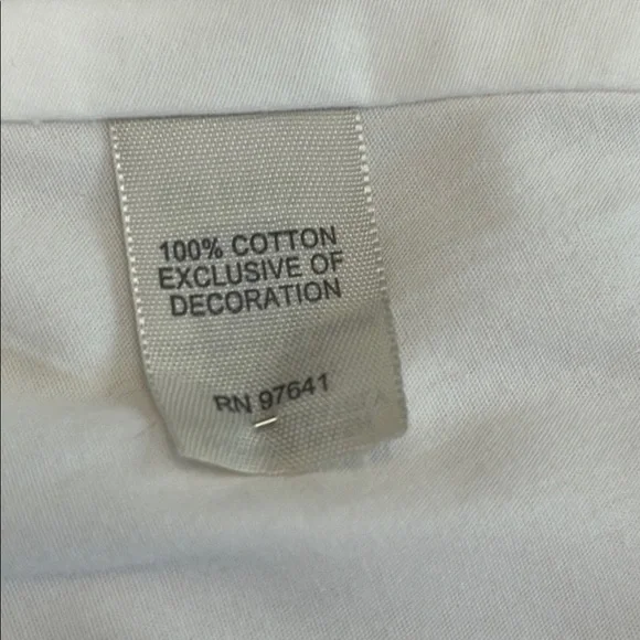 J. Jill White Cotton Skirt Button Embellishment - Picture 10 of 12